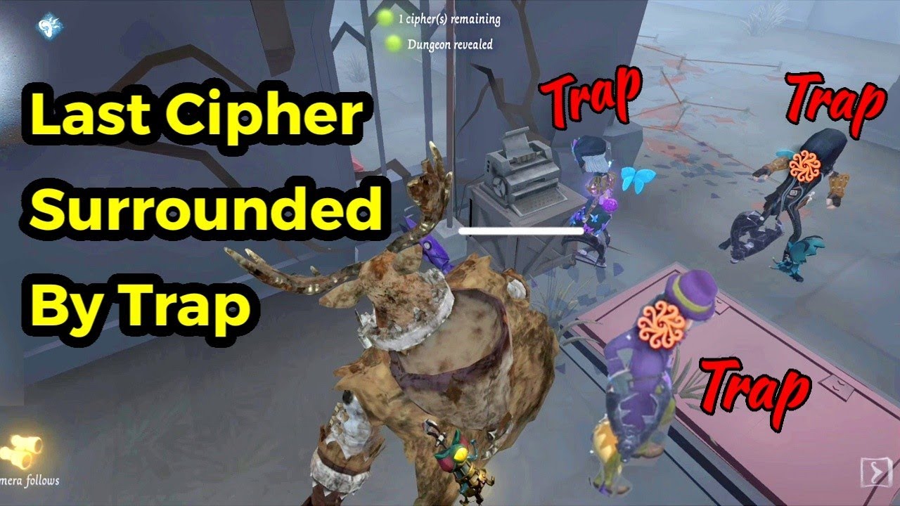 [Identity V] Bane trap OP we almost lose 🤣