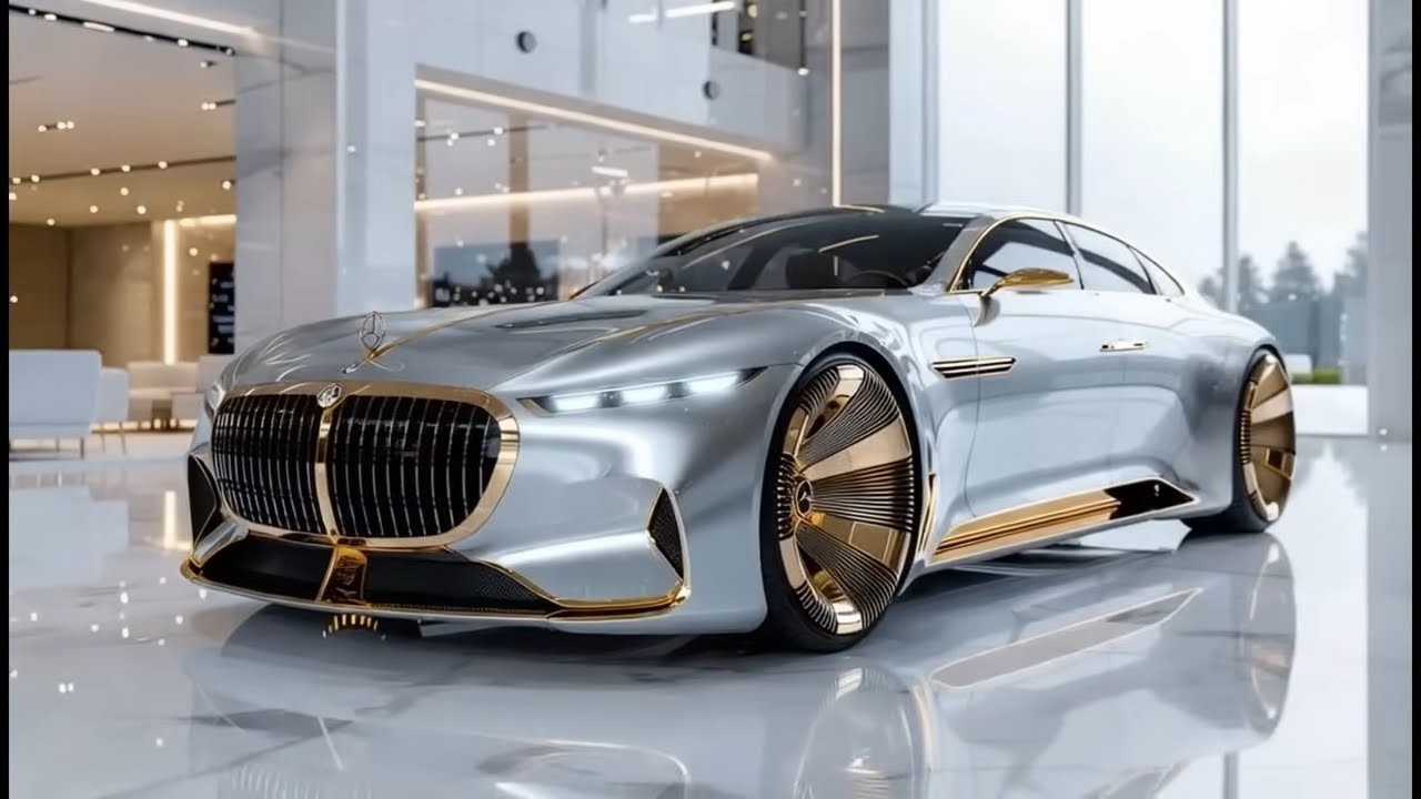 Вы не поверите, какой невероятный футуристический концепт-кар Mercedes!