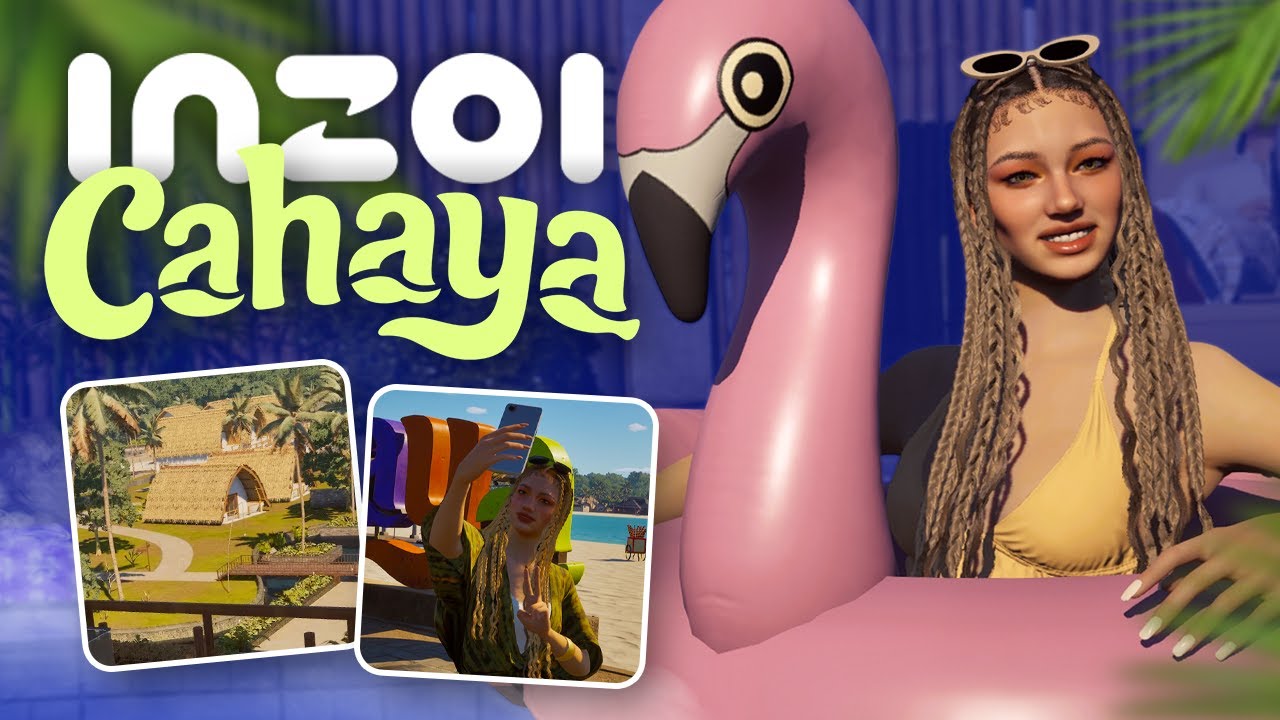 inZOI Cahaya 🌴 Отдых на курорте, садоводство и поиск сокровищ на острове | Обзор