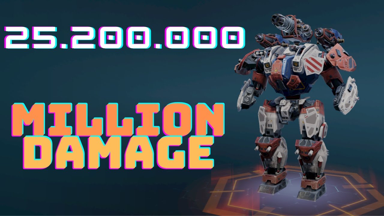 25.2 Million damage w./ Bedwyr x Inferno & Pyro | War Robots