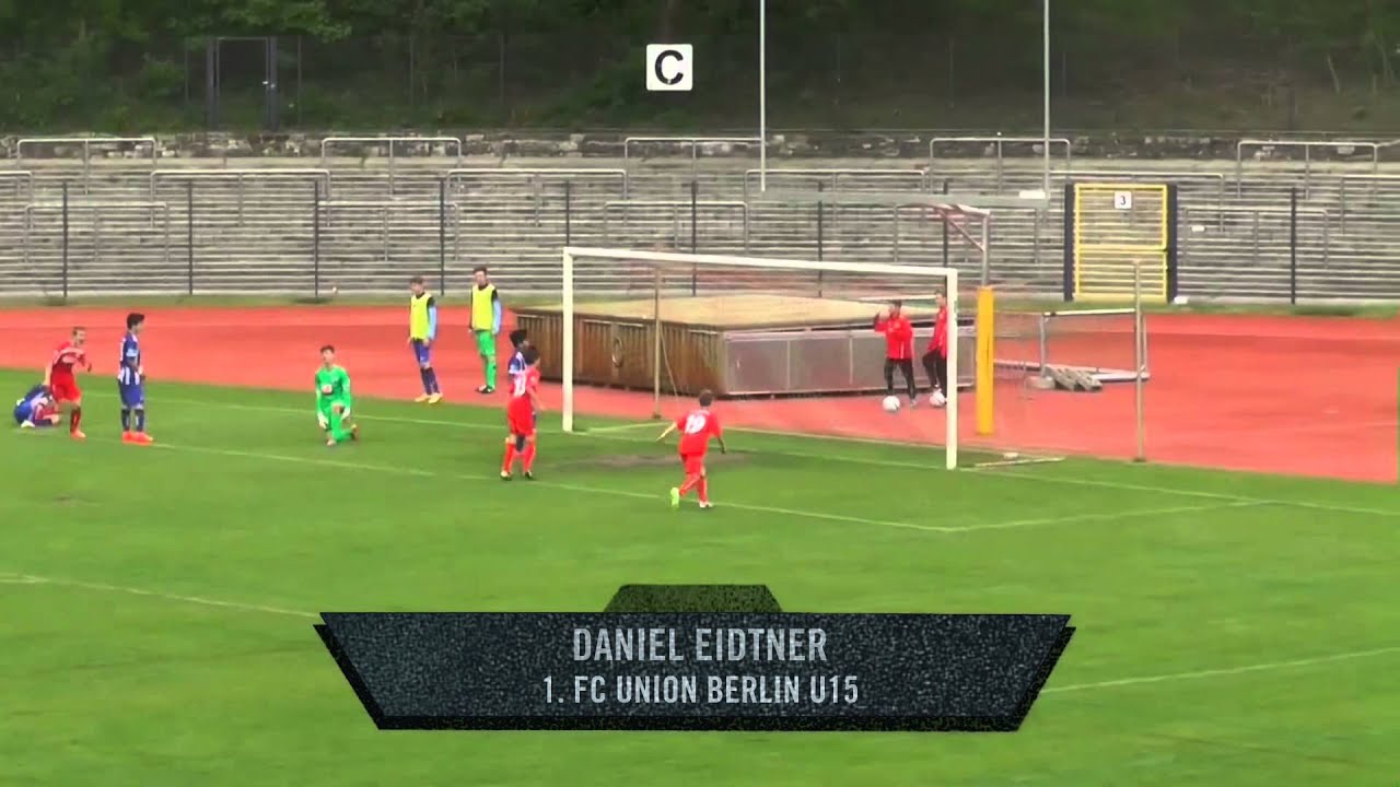Solo &agrave; la Zinedine Zidane von Daniel Eidtner (1. FC Union Berlin, U15 C-Jugend) | SPREEKICK.TV