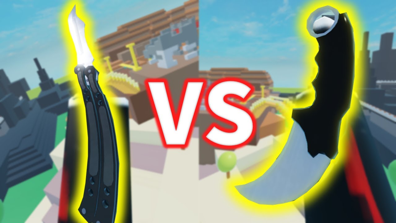 『ライバル』で最高のナイフスキンはどっちだ！？【ロブロックス / Roblox】【Rivals】