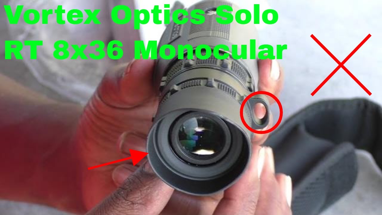 ✅  How To Use Vortex Optics Solo RT 8x36 Monocular Review