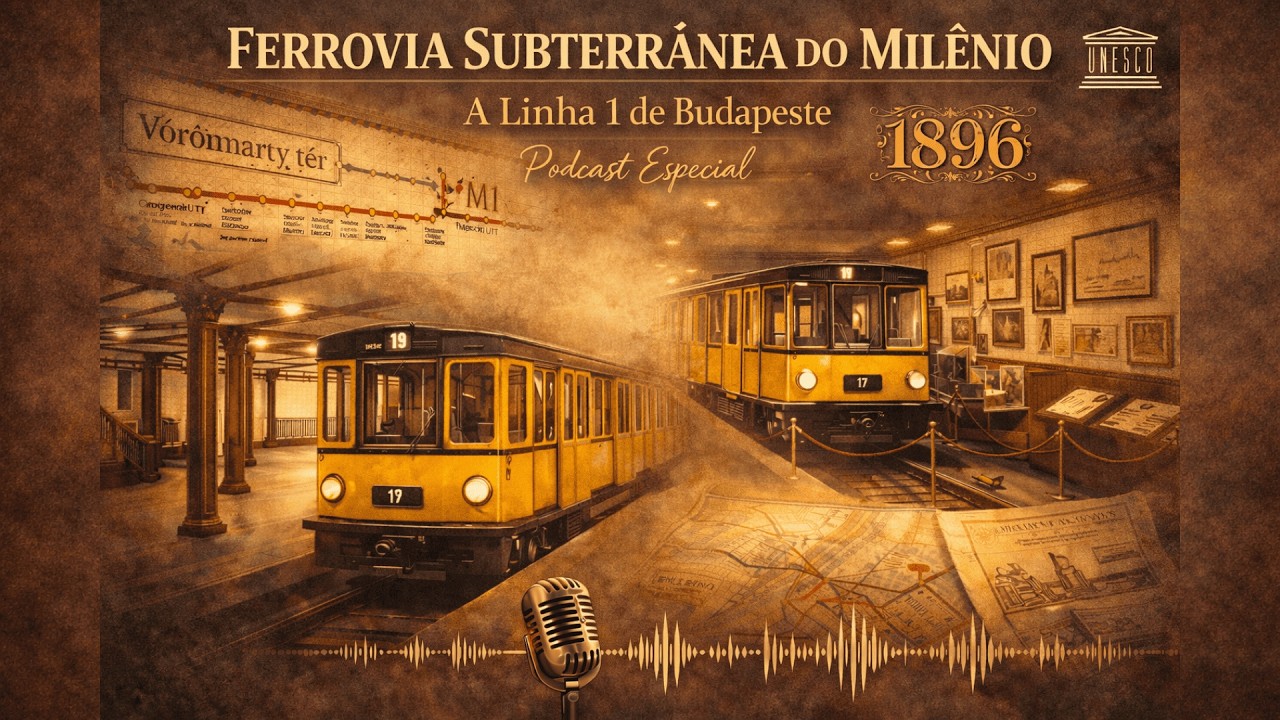 Budapeste 1896: O Primeiro Metrô Elétrico da Europa Continental