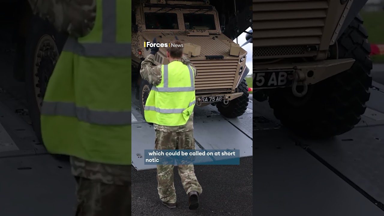 RAF's Air Mobility Force test rapid deployment ability