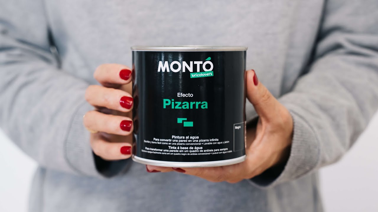 Pintura efecto Pizarra de Montó Bricolovers