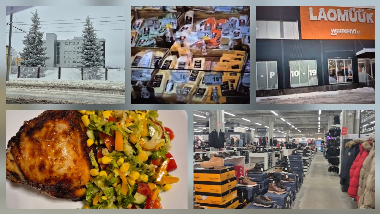 ВЛОГ: 21-01-26 г. брендовый магазин🏬по - быстрому в MAXIMA и DEPO🛒курочка на ужин🍗🍗