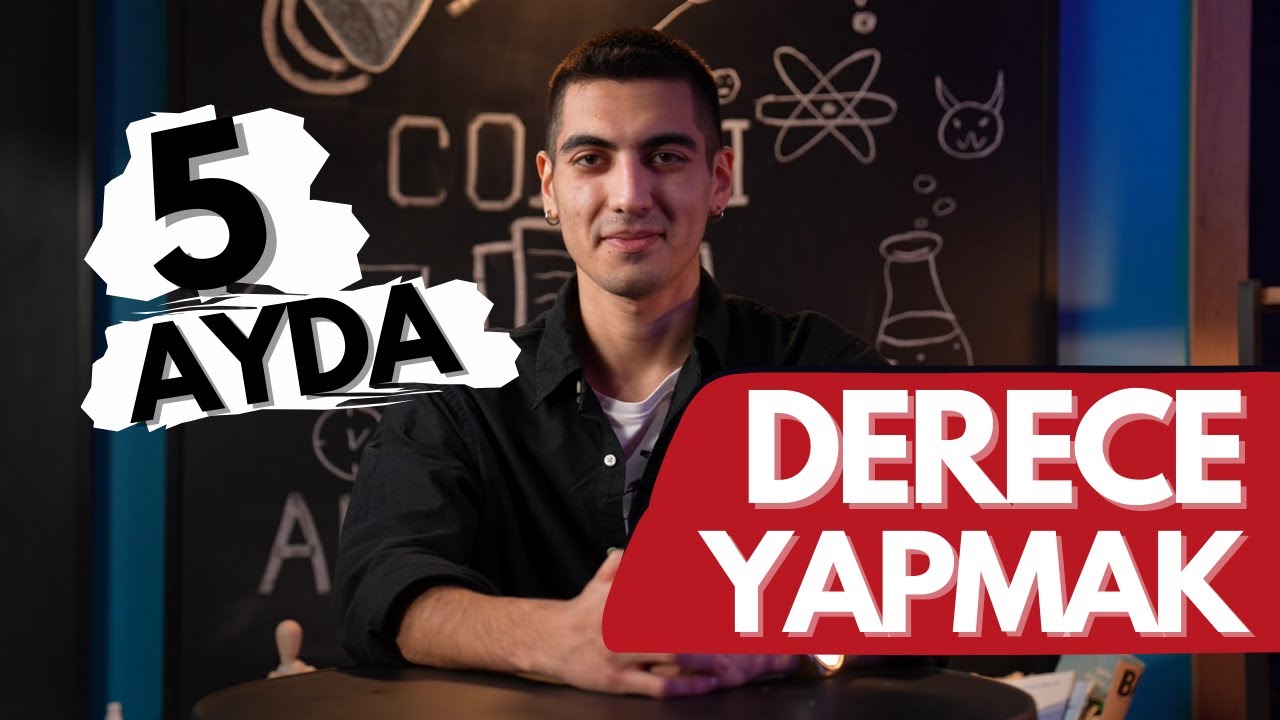 5 AYDA DERECE YAPILIR MI? / SIFIRDAN DERECE YAPMAK! #tyt #ayt #yks