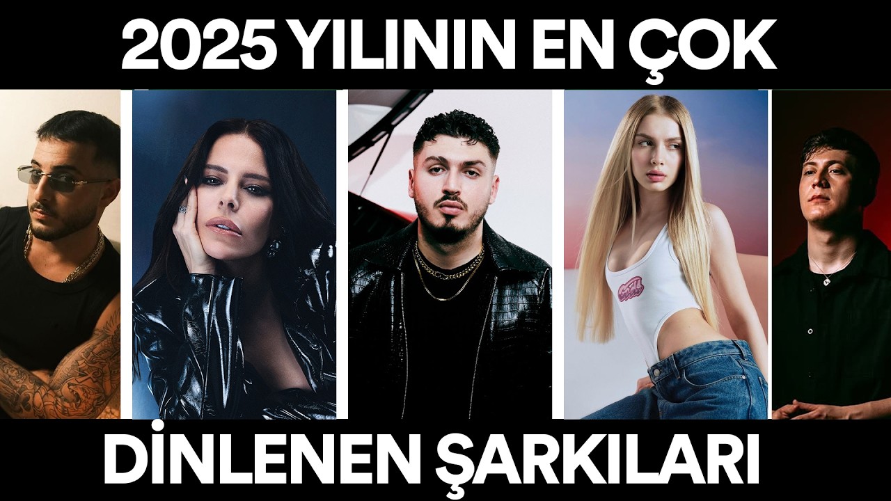 2025'te En Çok Dinlenen Türkçe Şarkılar | Spotify Wrapped