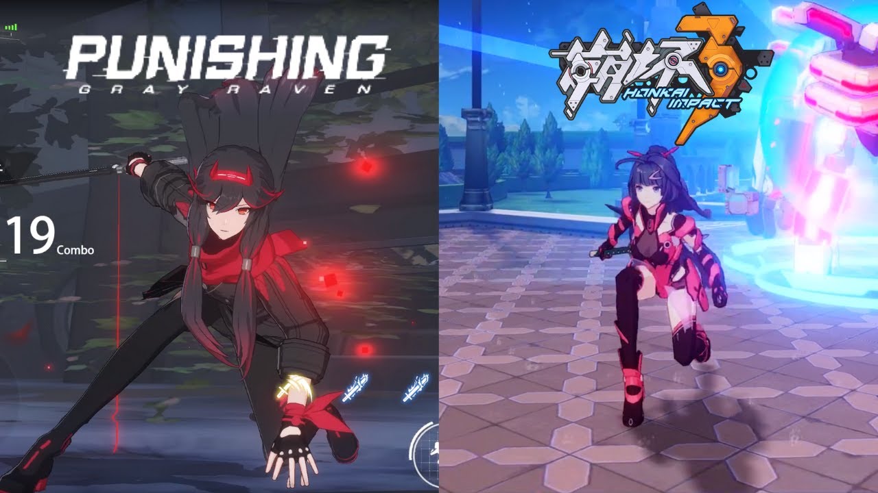 Punishing Gray Raven vs Honkai Impact 3rd | Action RPG |  Ultra Graphics comparison (Android/ios)