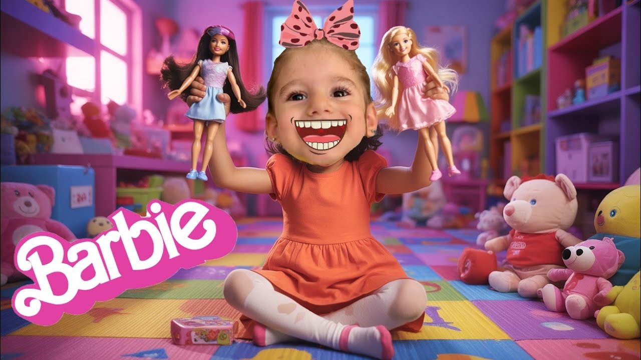 BARBIE BEBEKLER İLE KUAFÖR OYUNU - ACABA BEBEĞE SIRALARINI VERECEKLER Mİ?