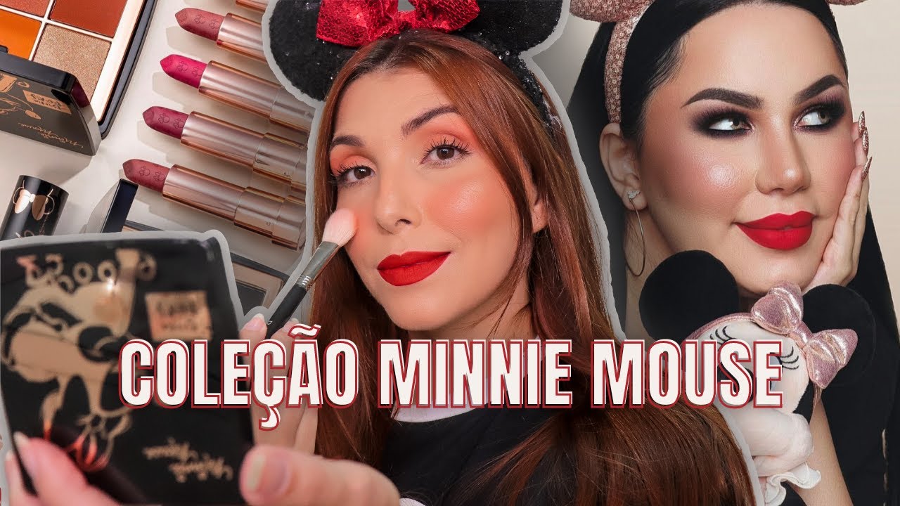 TESTEI A COLEÇÃO MINNIE MOUSE DE LINHA BRUNA TAVARES