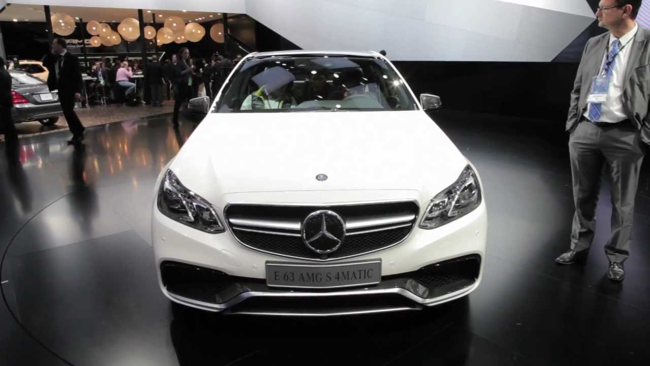 2014 Mercedes E-Class and E63 AMG - 2013 Detroit Auto Show