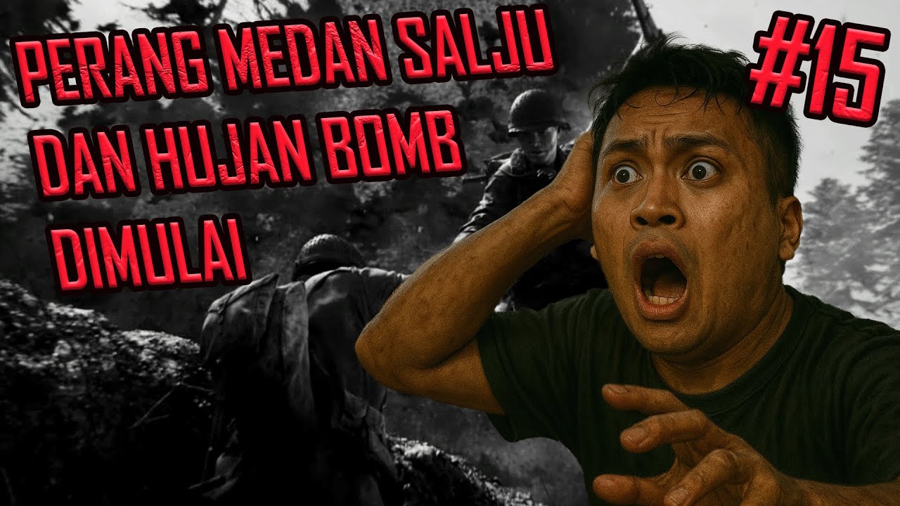 Call of Duty WW2 Indonesia - Perang Medan Salju Dan Hujan Bomb Dimulai Part 15
