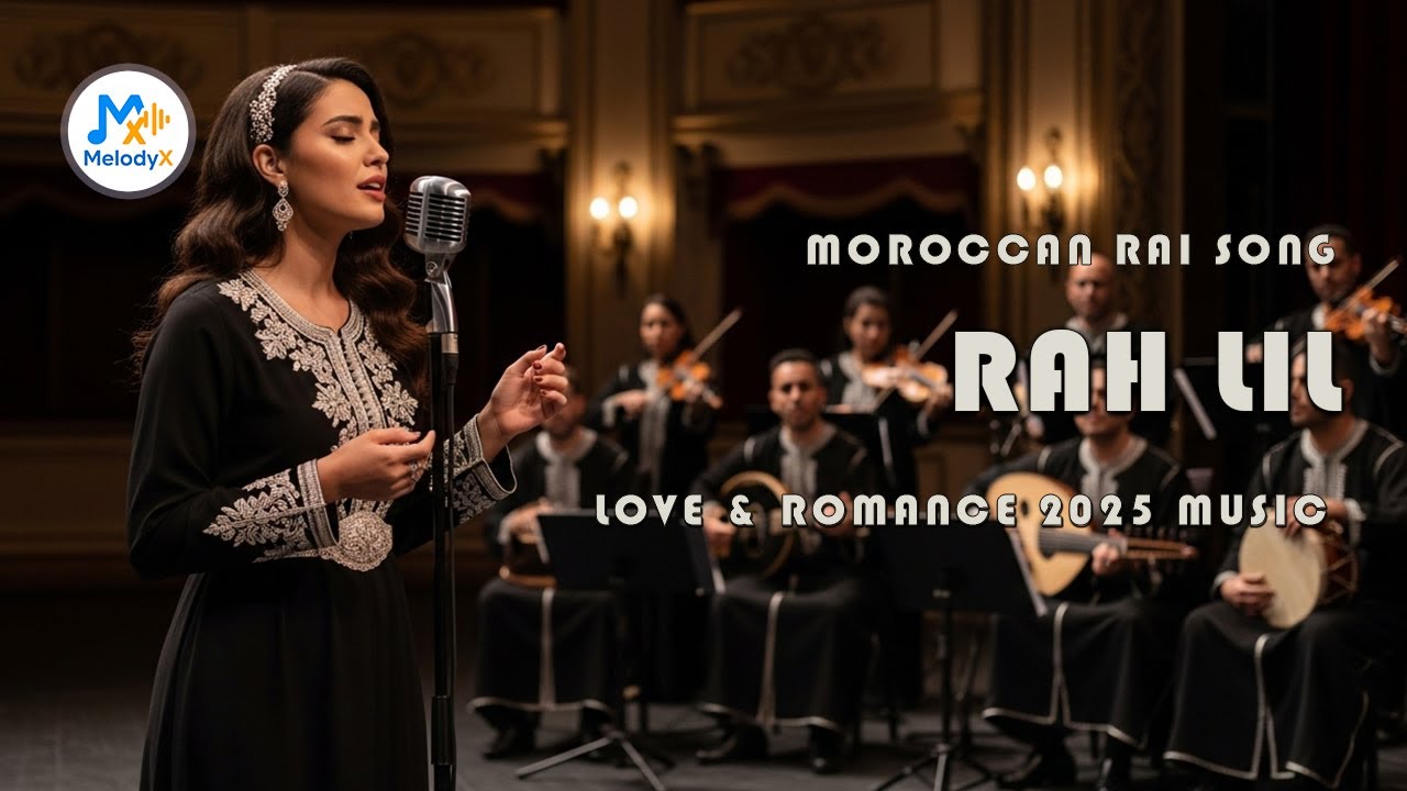 Rah Lil 🎶 | Moroccan Rai Love & Romance Song 2025 💖🔥 |  MelodyX Officiel 🎵