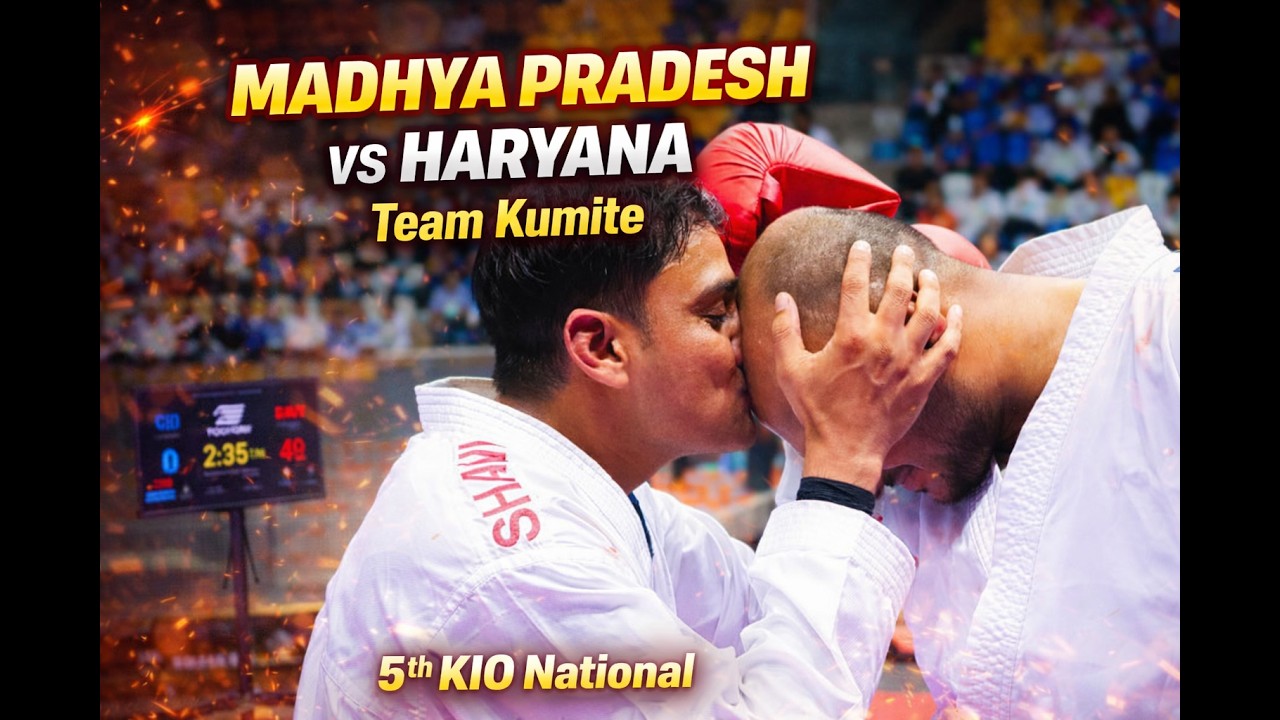 Madhya Pradesh vs Haryana | Team Kumite | 5th KIO National | MP Streak Broken? 🔥