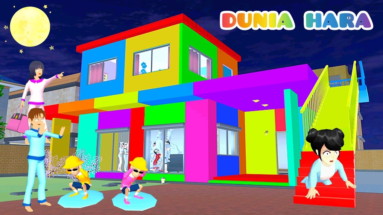 Yuta Mio Kamar Baru Pergi Pasar Malam Palsu 😱 Sampai Terkencing kencing Sakura School Simulator