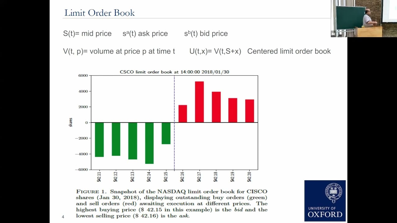 Prof. Rama Cont | Stochastic dynamics of limit order books: a journey across time scales