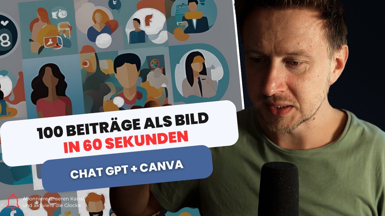 In 60 Sekunden zu Hunderten von Social Media Posts: Ultimative Automatisierung mit Canva und ChatGPT