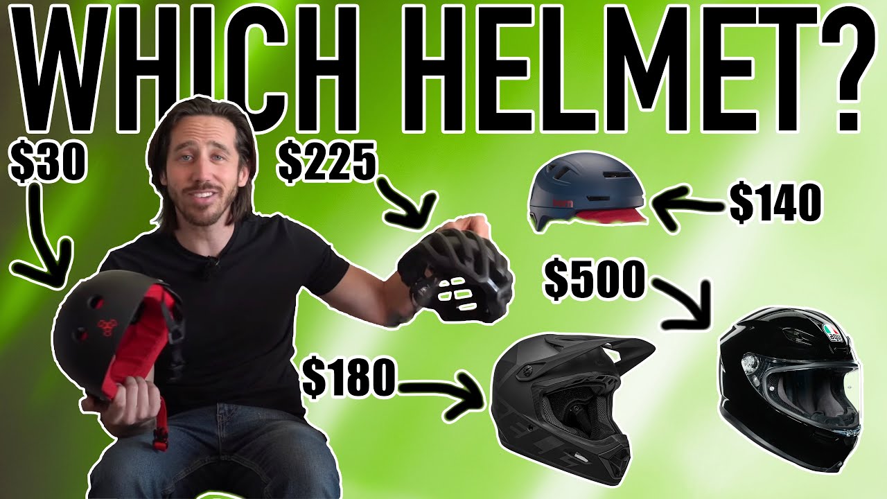 Fast ELECTRIC bike or scooter? 5 helmets for every budget!