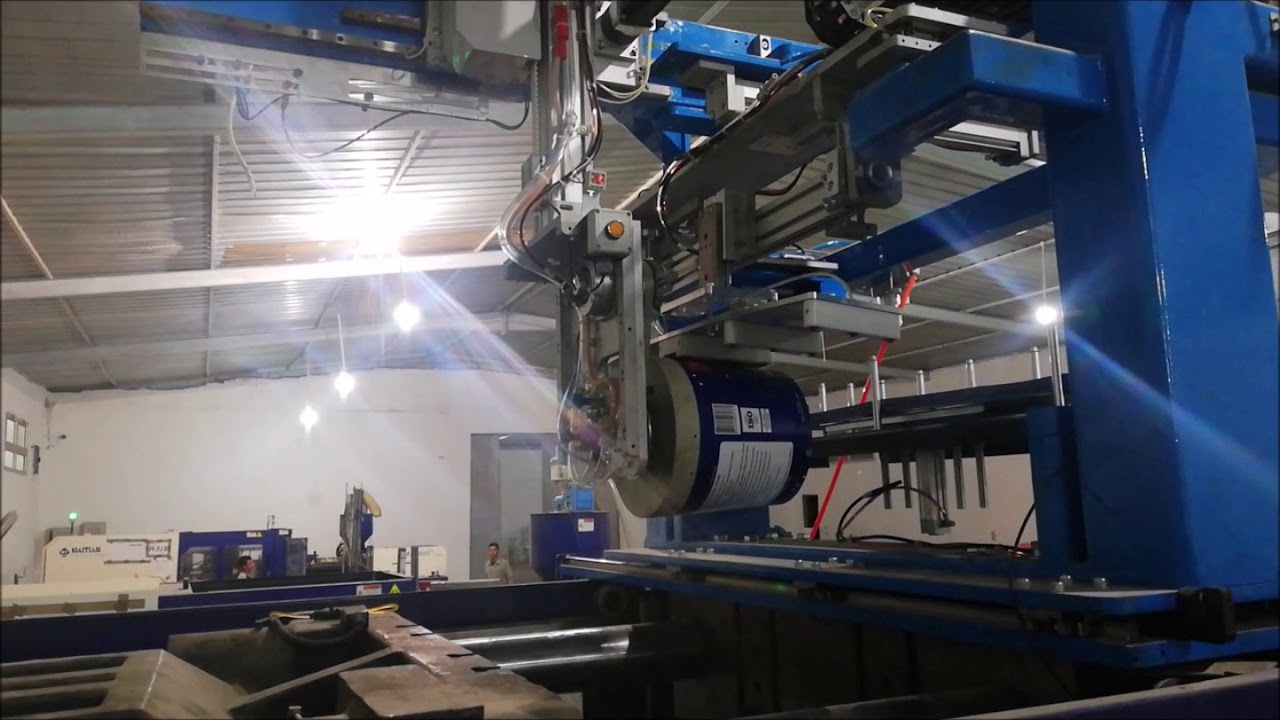 Eurasia Robotic 2 axis top entry iml robot 1 cavity 5 lt - 20 lt bucket
