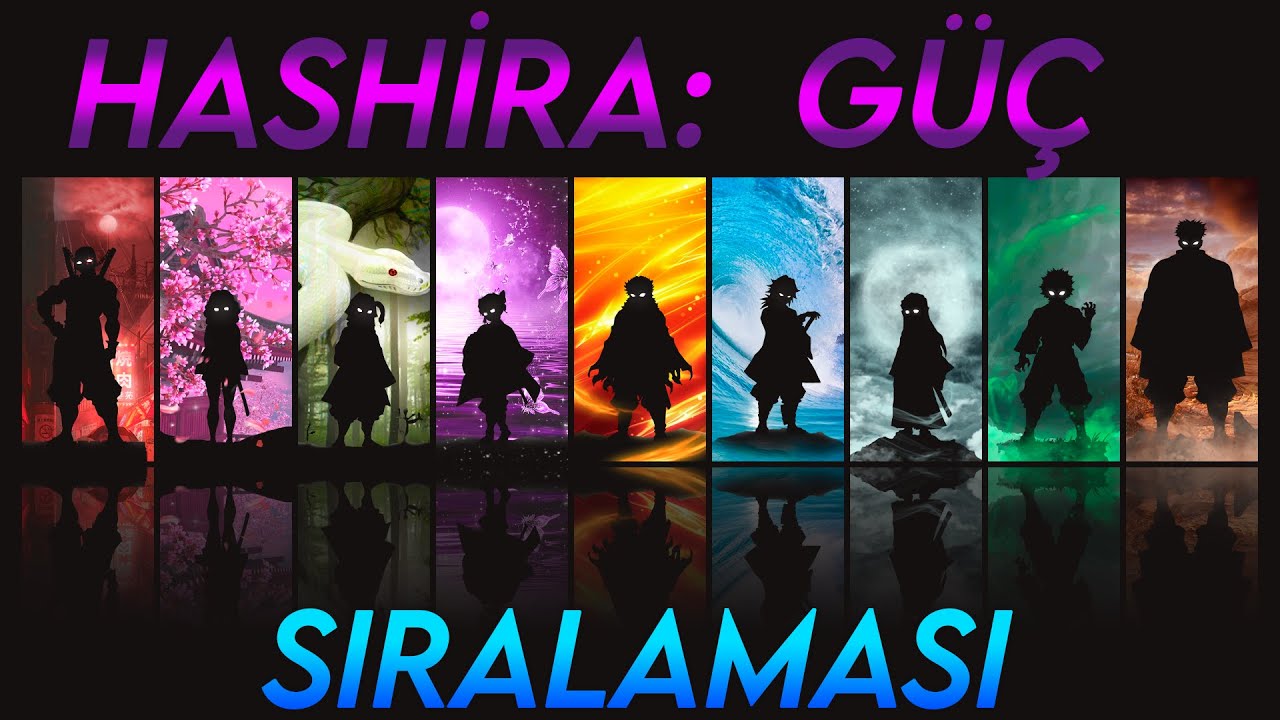 Demon Slayer Hashira Güç Sıralaması | En Güçlüsü Hangisi? | Demon Slayer Türkçe | Kimetsu No Yaiba