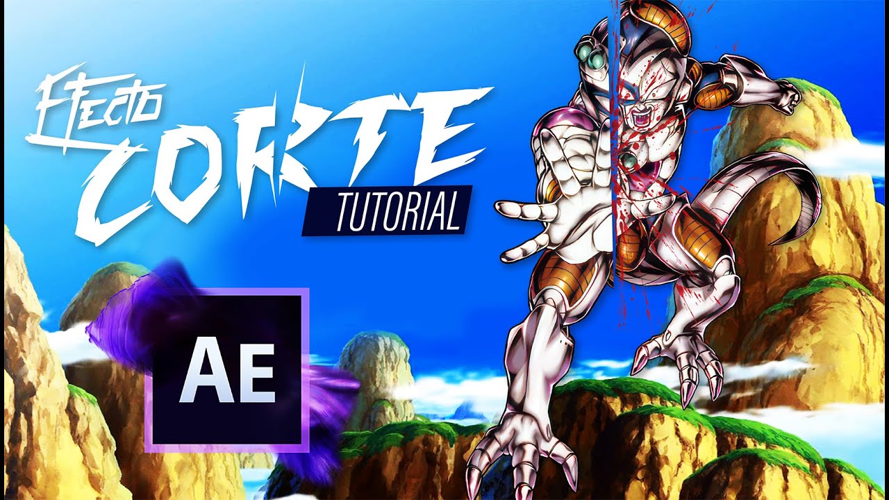 Efecto CORTE 🗡️ con ADOBE AFTER EFFECTS Tutorial 💻