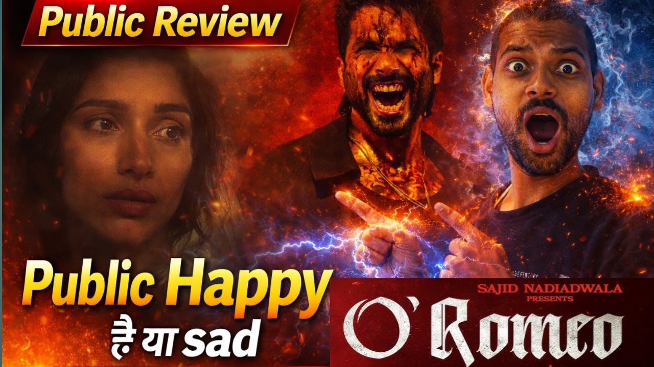 O Romeo Movie Review || Latest Hindi Movie || Public Review in hindi || 2026 new movie 