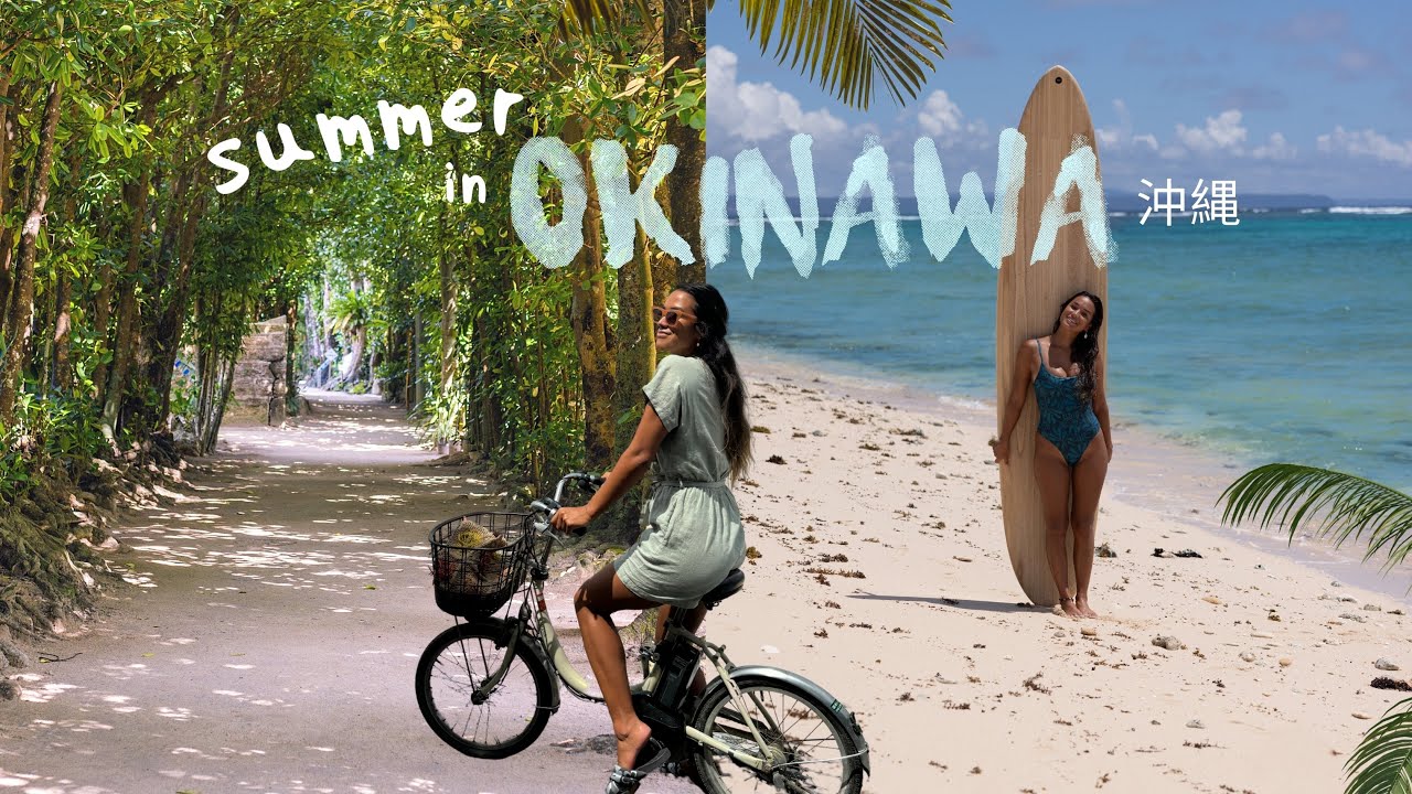 summer in Okinawa | sight-seeing and surfing 🌺🌊