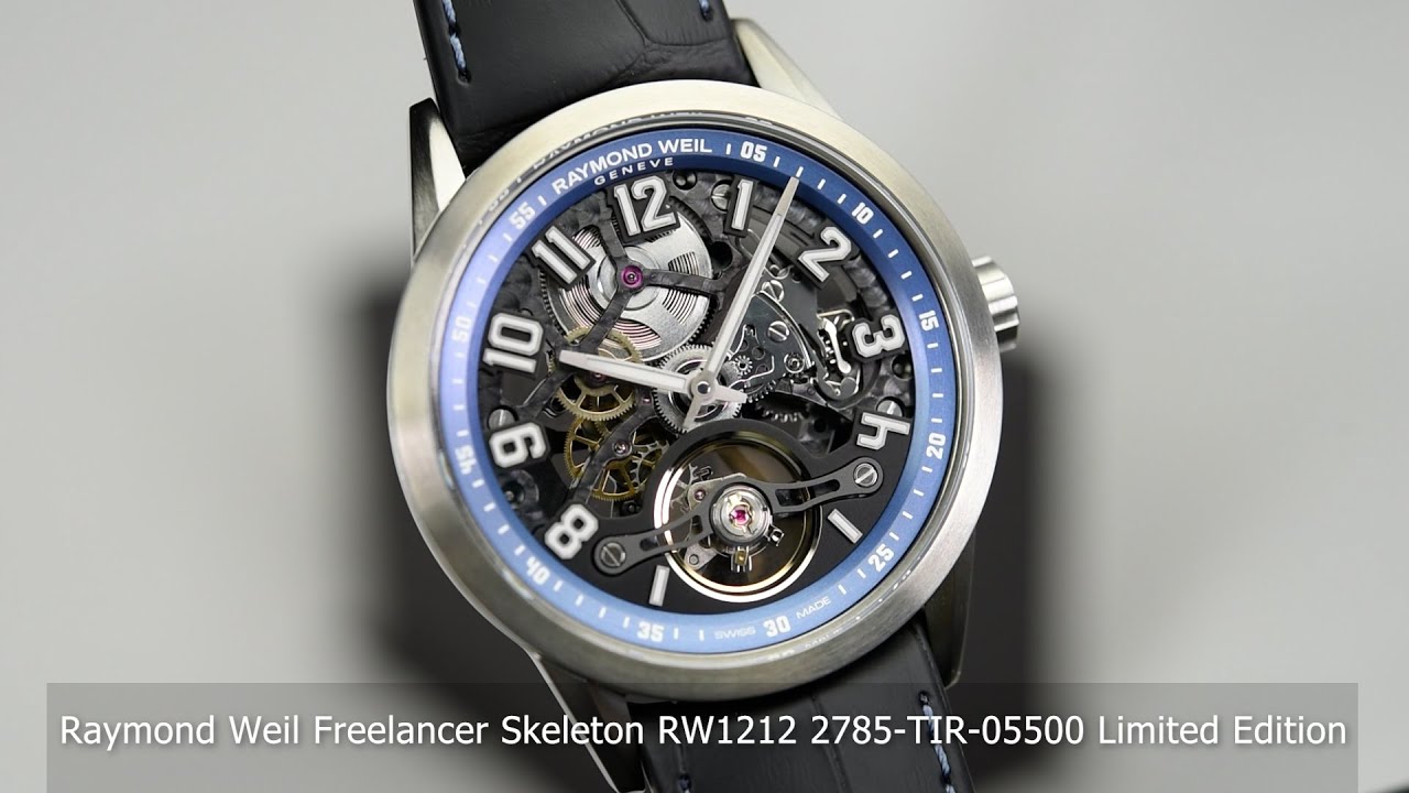 Raymond Weil Freelancer Skeleton RW1212 2785-TIR-05500 Limited Edition