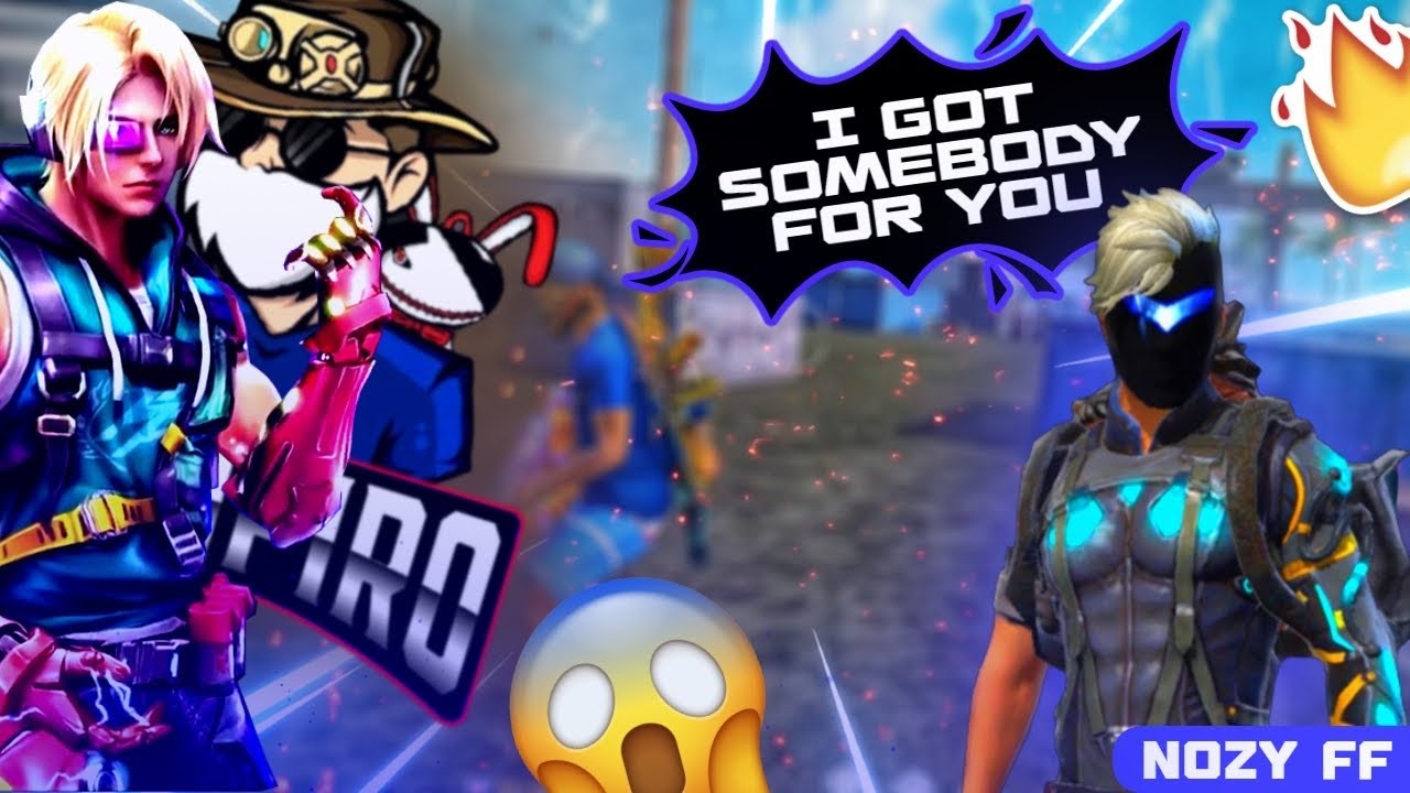 I WIN NOZY FF FRIENDS😲 THIS IS HOW NOZY REACT BBC! | VamPire BBC!