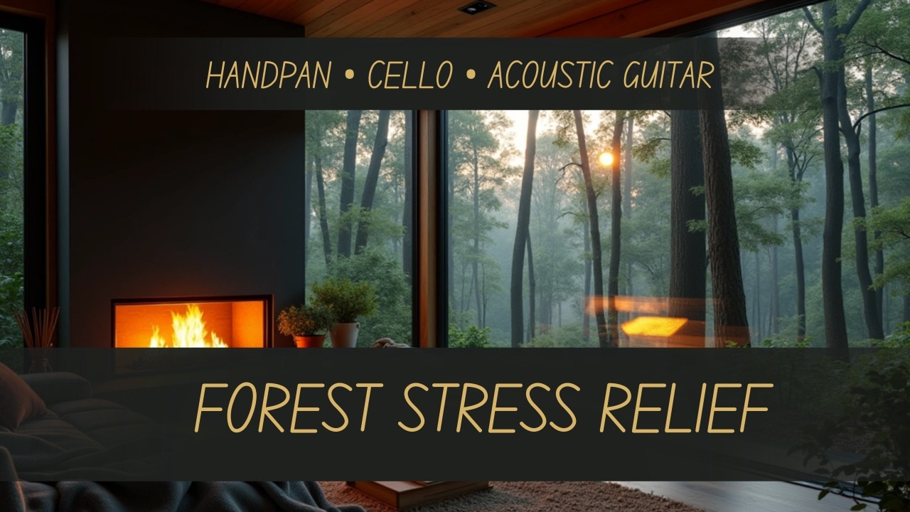 Ancient Forest Calm | Deep Relaxing Handpan & Cello Meditation