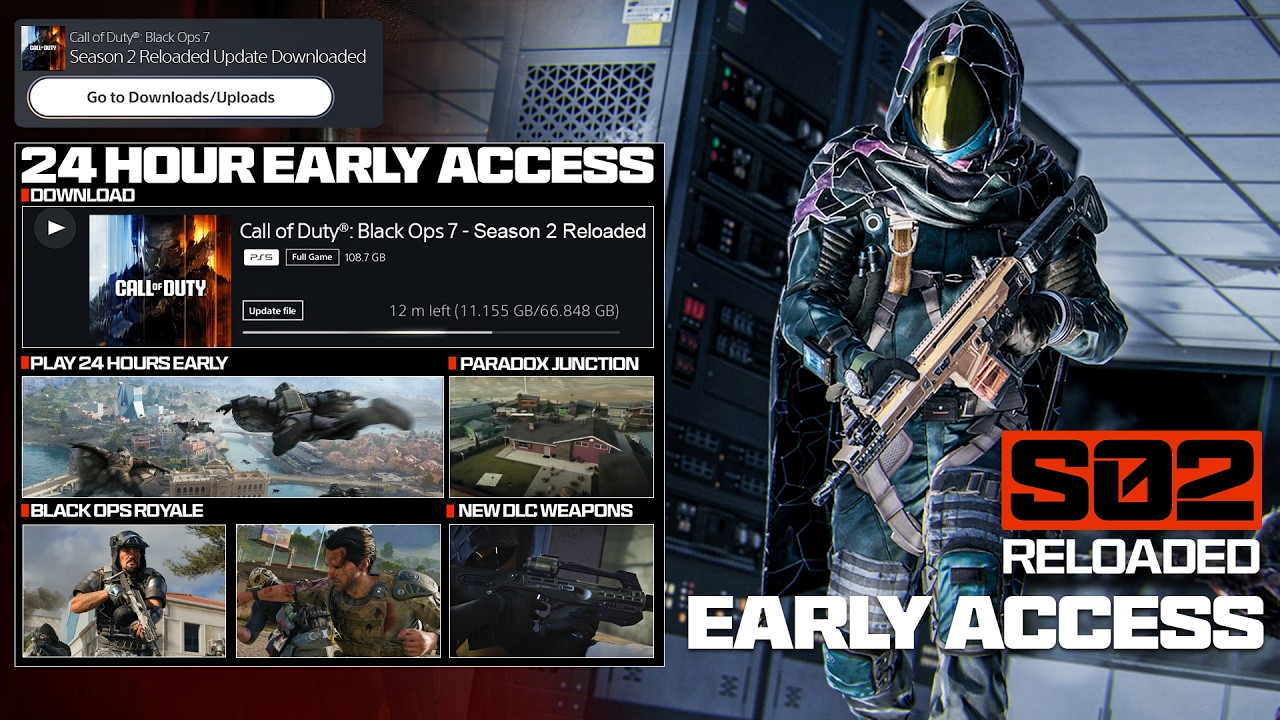 HOW TO PLAY BLACK OPS 7 SEASON 2 RELOADED EARLY! (Early Access Gameplay & Midnight Release Update)