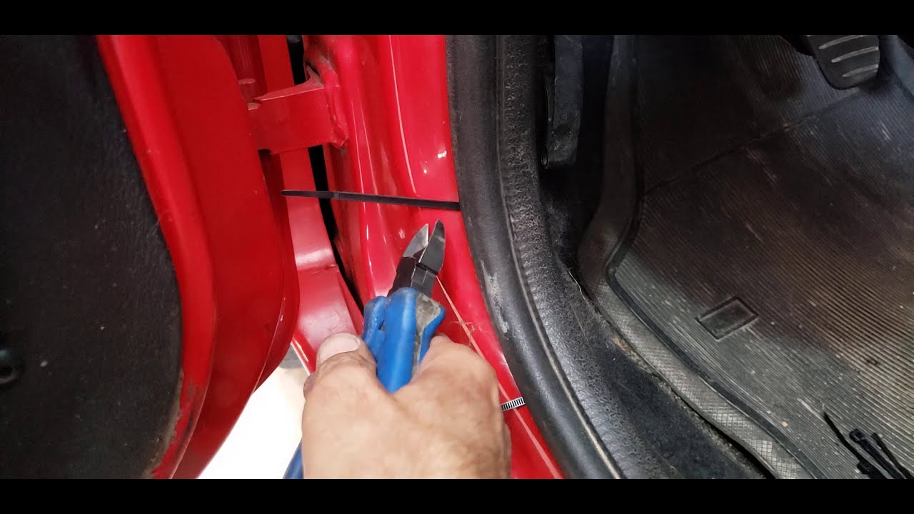 como reparar consertar carpete solto da soleira da porta