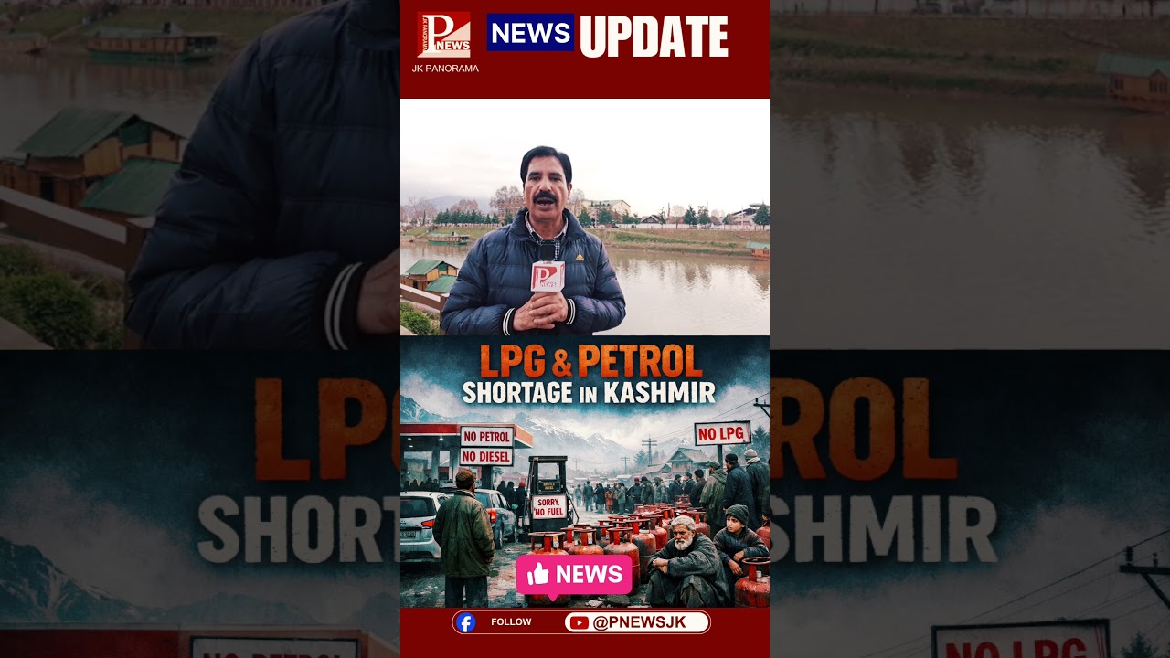 Panic Buying Triggers LPG & Petrol Shortage in Kashmir.
