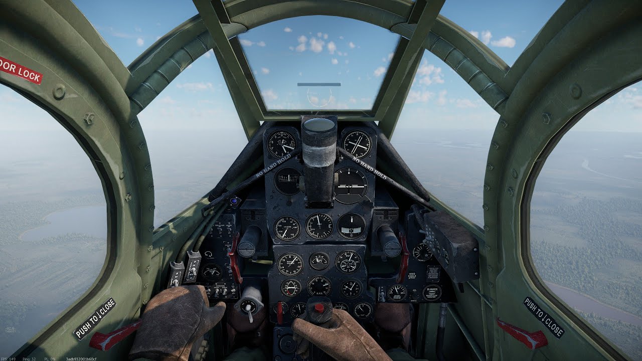 WAR THUNDER finally unlocked new Plane P-400,  good gun