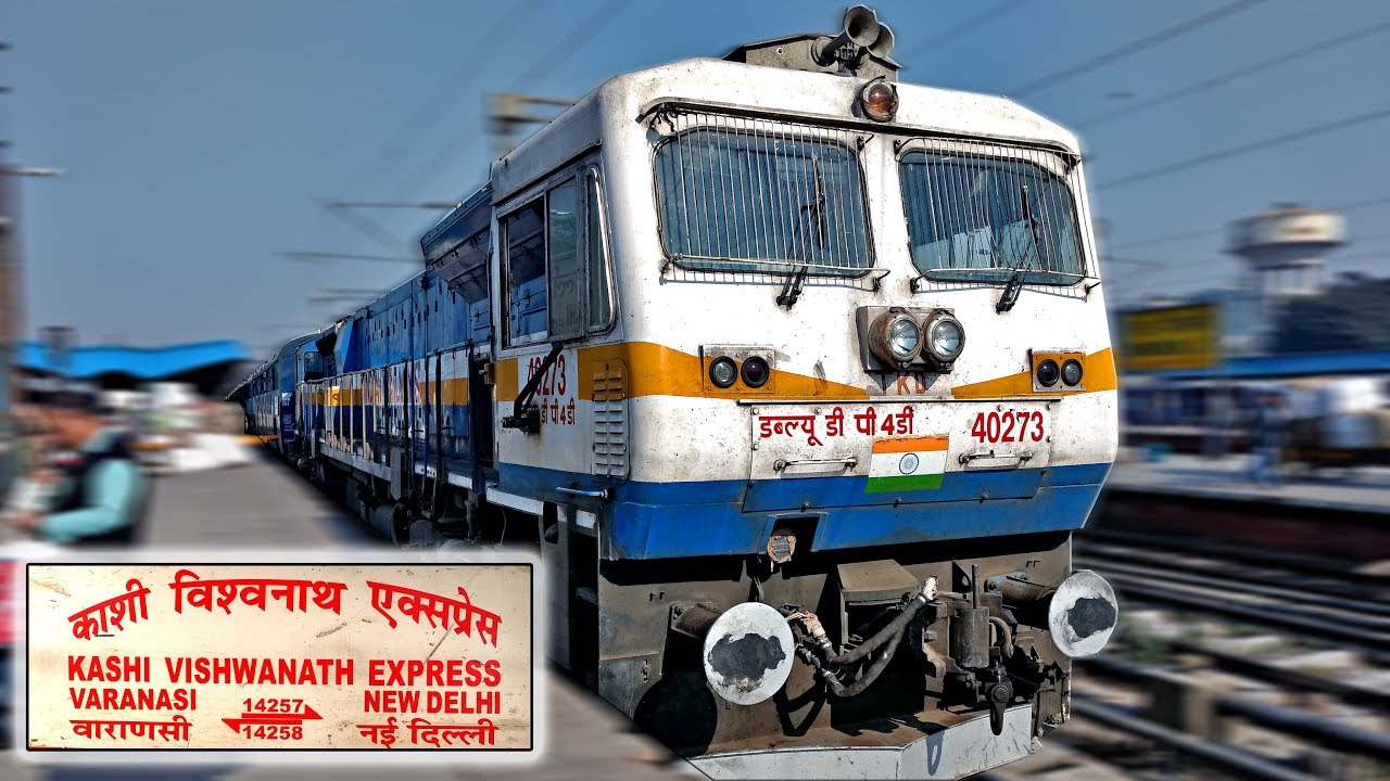 NEW DELHI to BAREILLY : Train Journey Highlights (Indian Railways)