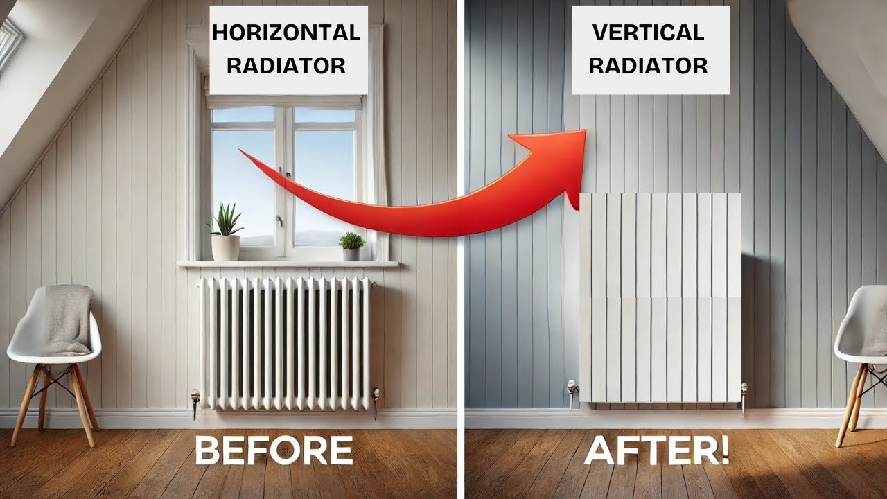 Radiator Relocation | How to Install a Vertical Radiator! 🔥