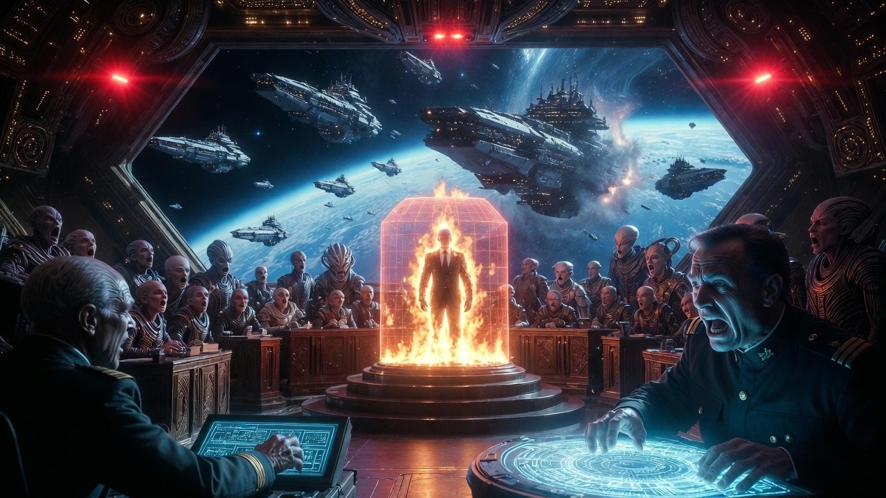 Galactic Council Incinerates Human Diplomat Alive, Humanity Responds with All Out War| HFY | Sci-Fi