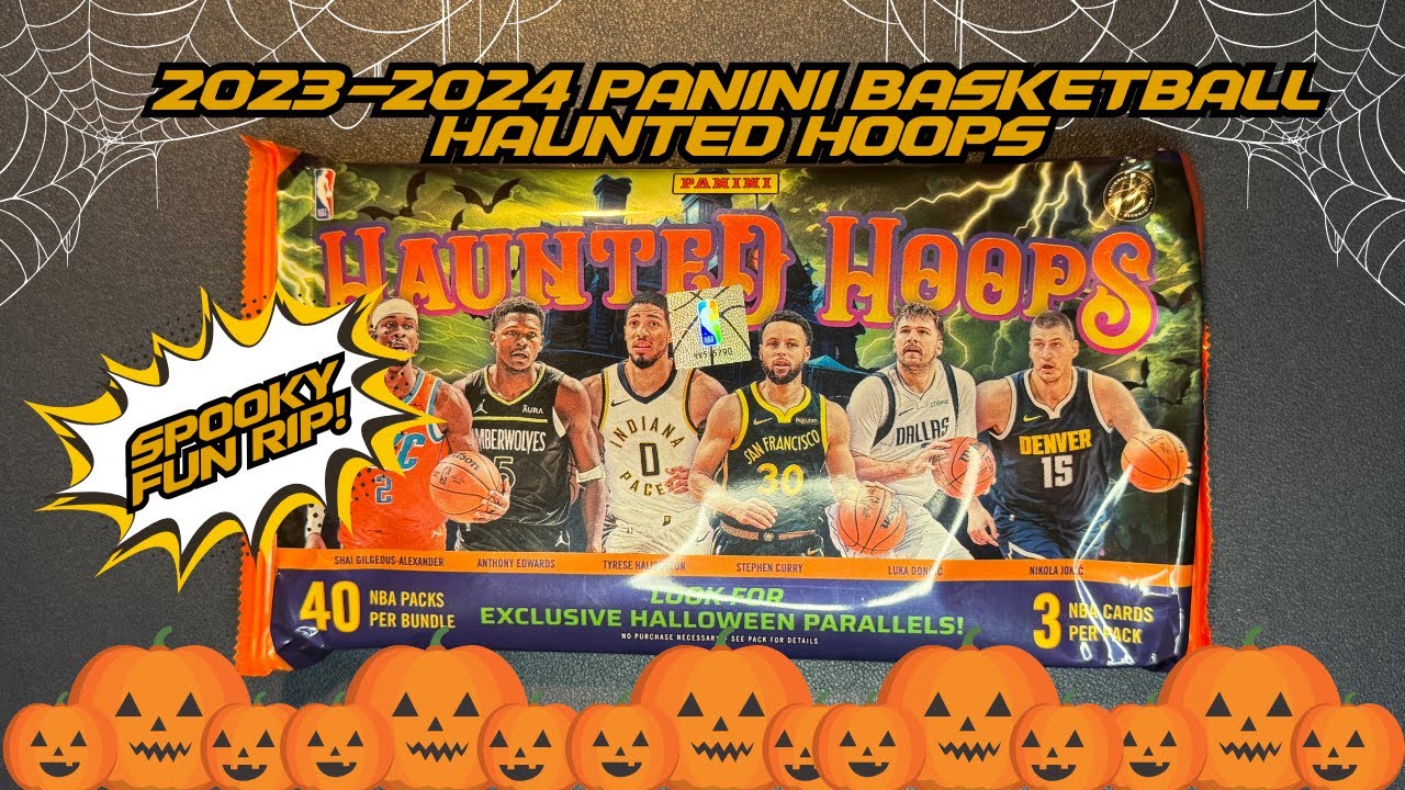 Spooky Fun Opening 🎃 | 2023-2024 Panini Basketball Haunted Hoops Opening