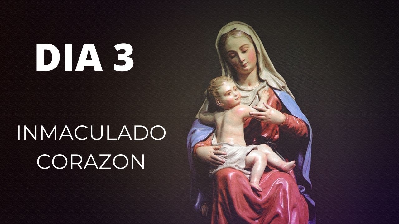 DÍA 3/Consagración al Inmaculado Corazón de Maria/Santuario Maria Rosa Mística Tenjo Colombia.