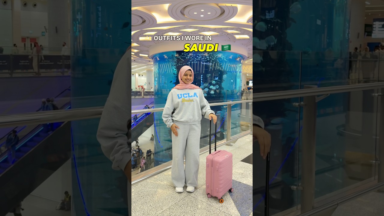 Outfits I Wore In *SAUDI ARABIA* 🇸🇦 