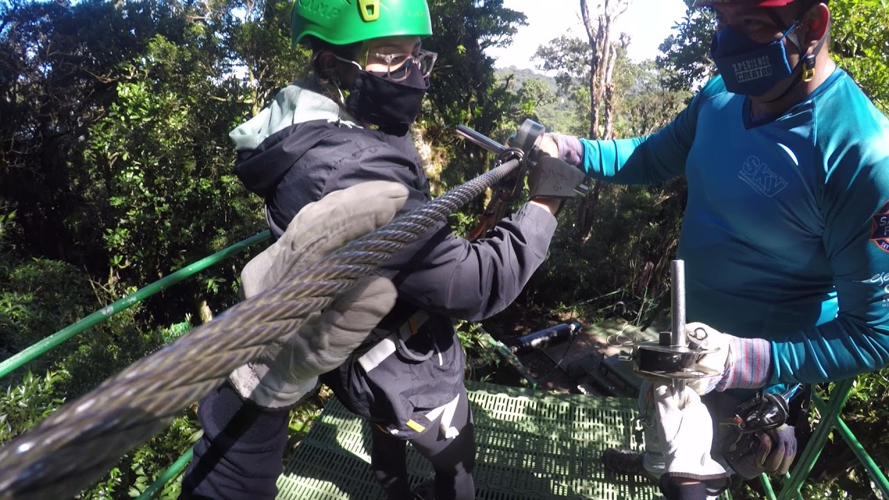 Zipline #7 at Sky Trek Monteverde