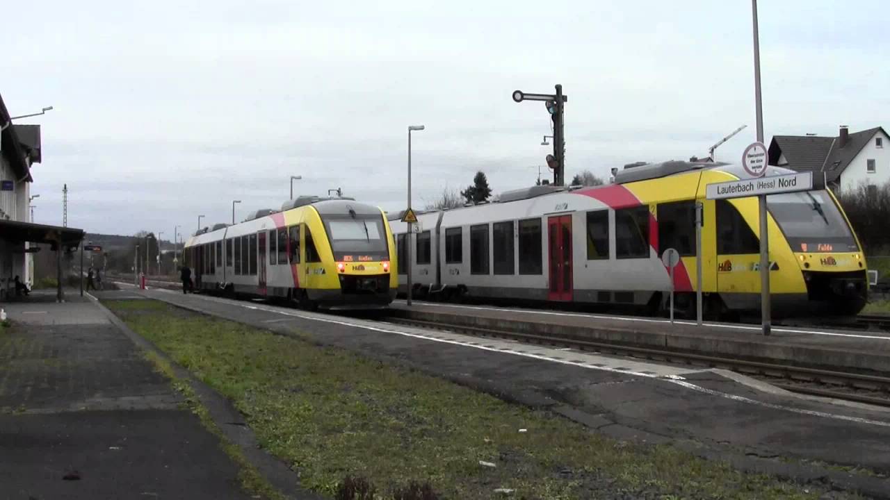 Züge auf der Vogelsbergbahn Teil 1