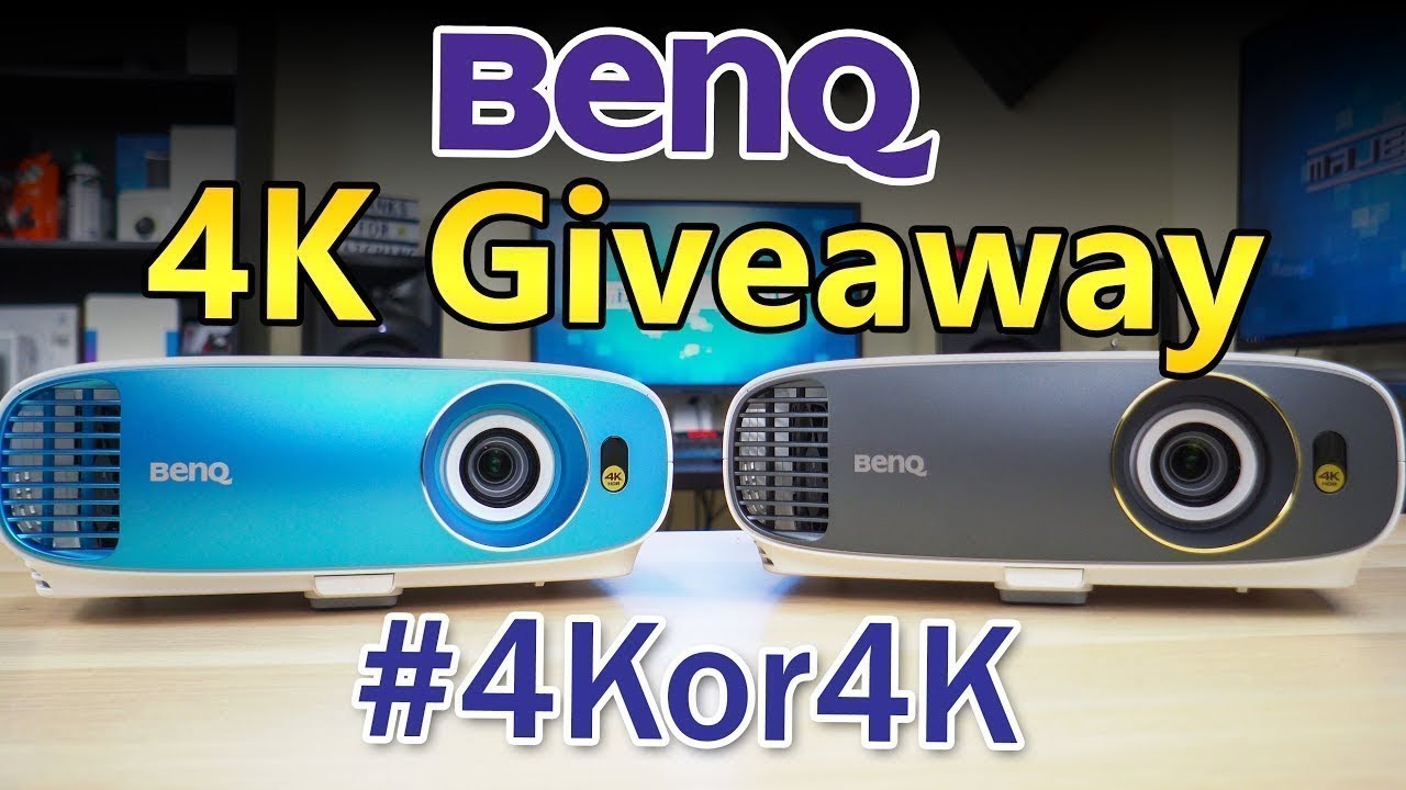 BenQ #4Kor4K Projector Giveaway Winner Announcement!!
