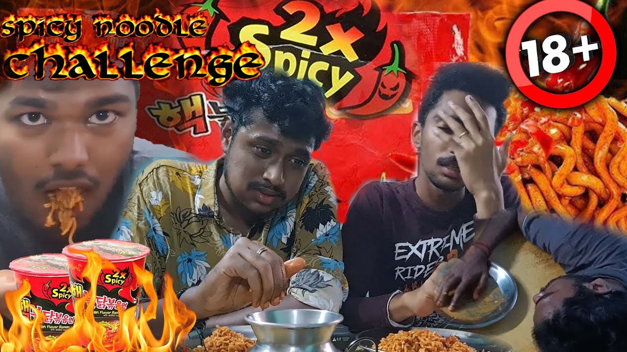 2X Spicy Noodle Challenge 18+ 🥵🥵 @sabavlifestyle
