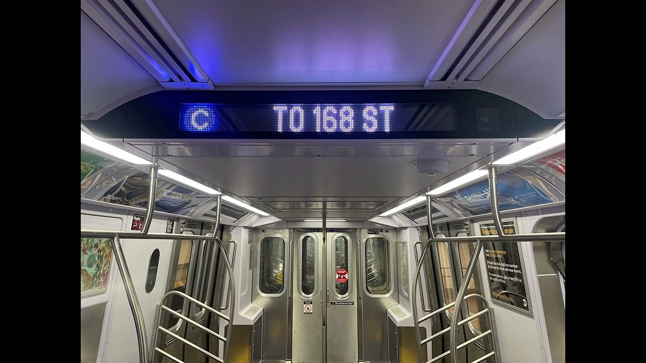 NYCA || R211A (C) Train Announcements To 168th Street || Via 8th Avenue Local