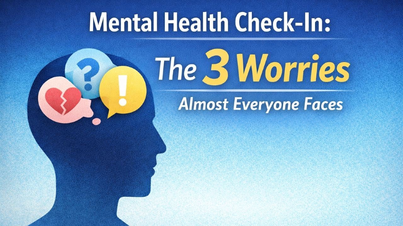 Mental Health Check-In: The 3 Worries Almost Everyone Faces | Ep 56