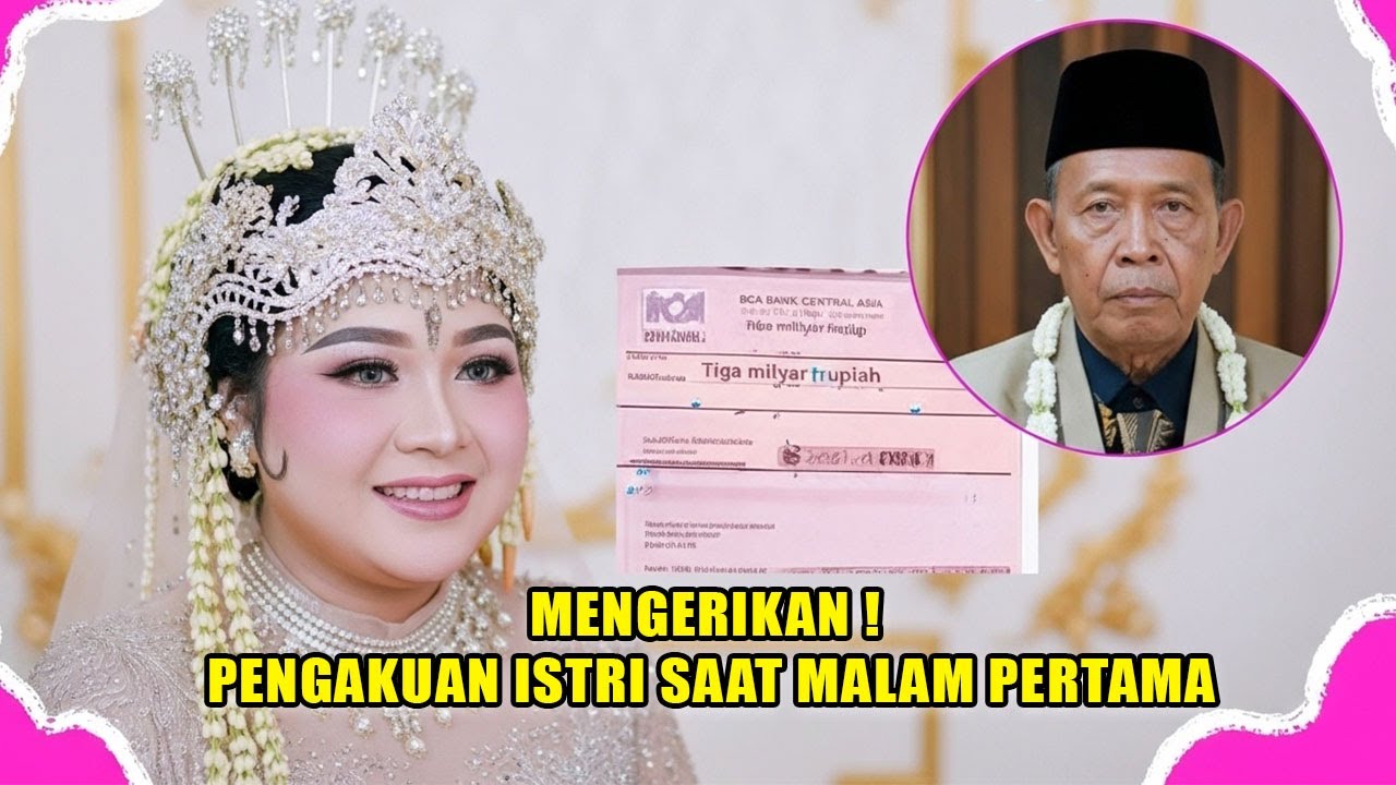 MENGEJUTKAN❗MBAH TARMAN NIKAHI GADIS 24 TAHUN DENGAN MAHAR 3 MILYAR, MALAM PERTAMANYA BIKIN GEGER❗❓