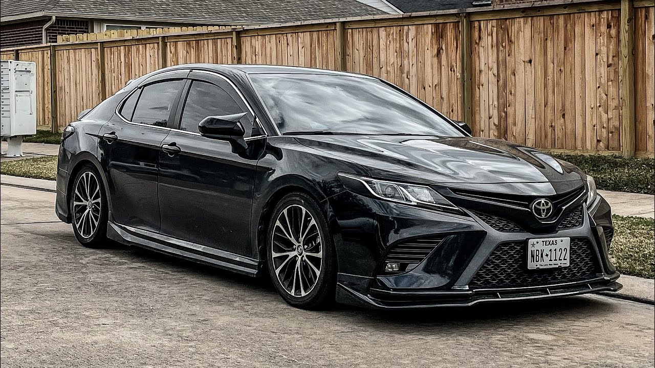 2019 Toyota Camry SE coilover install - Godspeed Project Mono RS Coilover